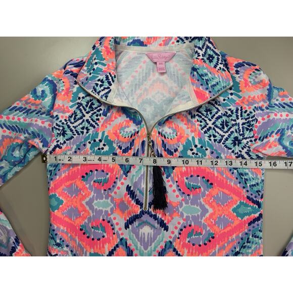 Lilly Pulitzer Skipper French Terry Dress XXS UPF 50 Solar Opposite Preppy Beach - Picture 12 of 16